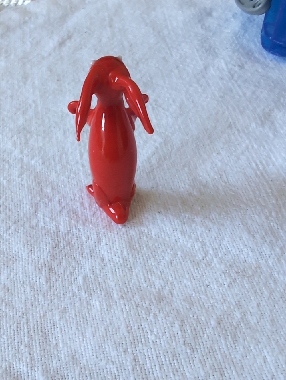 Mid Century Collectable Glass Red Rabbit - Picture 4 of 5